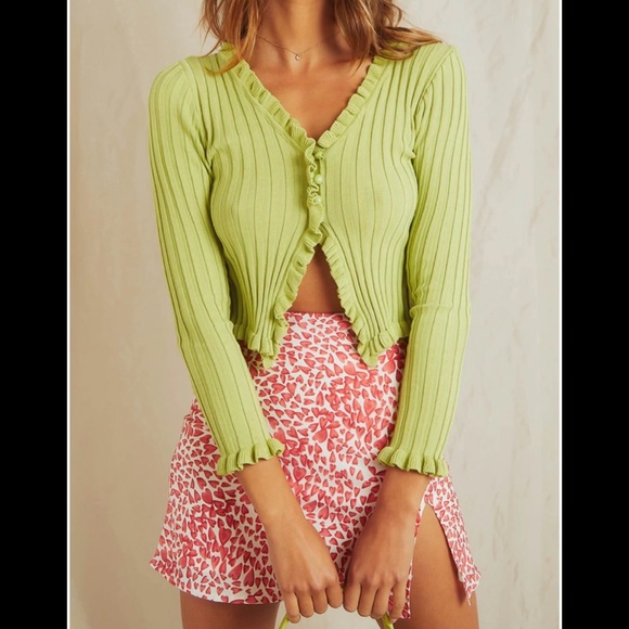 Green Cardigan - Picture 4 of 8